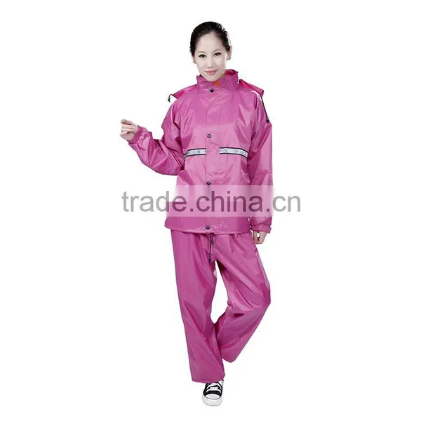 YANLI 100%waterproof, Cheap Pvc Raincoat and Pant for Adult photo-5