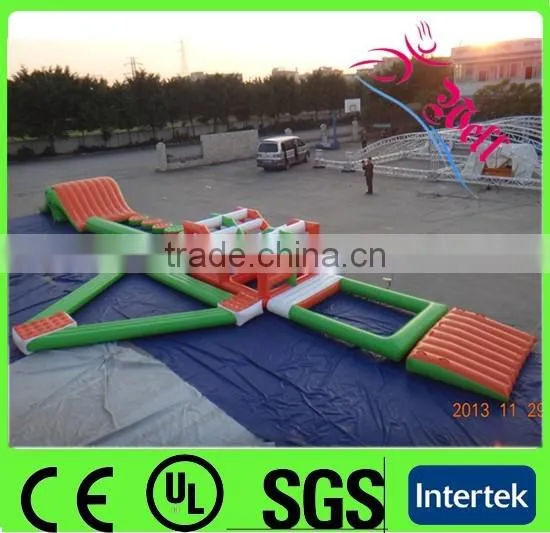 Commercial Inflatable Island and Float / Floating Inflatable Water Island for Kids and Adults Quality Choice photo-4