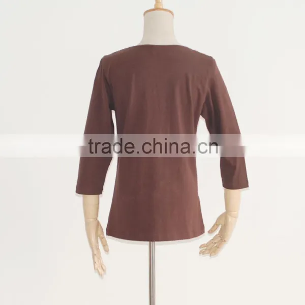 Hot New Products Medium Sleeve Blouses Wholesale Arabic Women Clothing Supplier's Choice photo-4