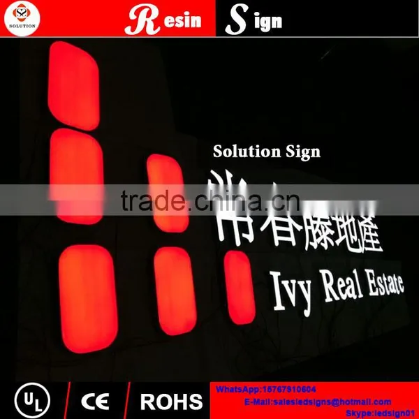 Custom Stainess Steel Buid up Outdoor Led Sign Lighting photo-3