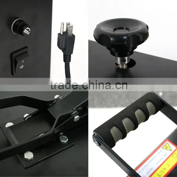 New 15" X 15" COMBO HEAT PRESS T-SHIRT Dual Digital TRANSFER SUBLIMATION MACHINE Quality Choice photo-5