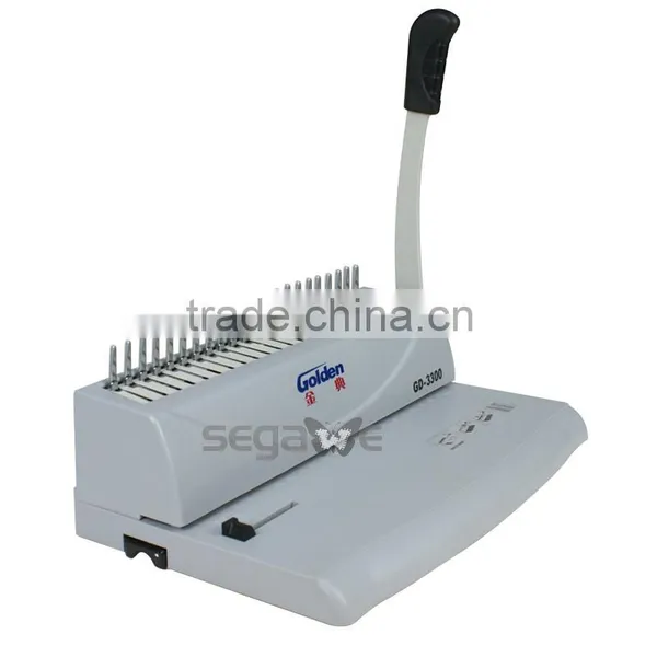 NEW A4 Wire Comb Coil Hole Punch & Binder Book Binding Machine 10Sheets 250Pages photo-2