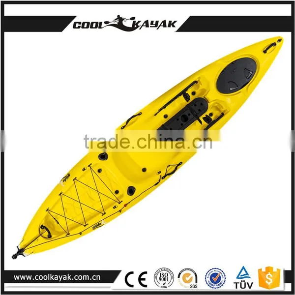 Hot Sale Ocean Fishing Kayak no Inflatable Plastic Rowing Boat photo-2