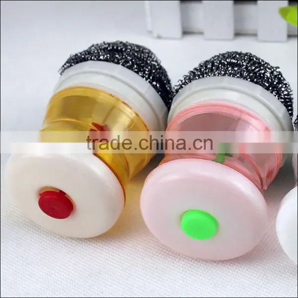 J488 Automatic Add Liquid Brush Pot Wholesale Cleaning Tool photo-3