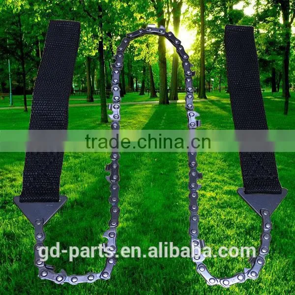 24inch-3B Survival Kit Stainless Steel Pocket Chain Saw for Emergency photo-2