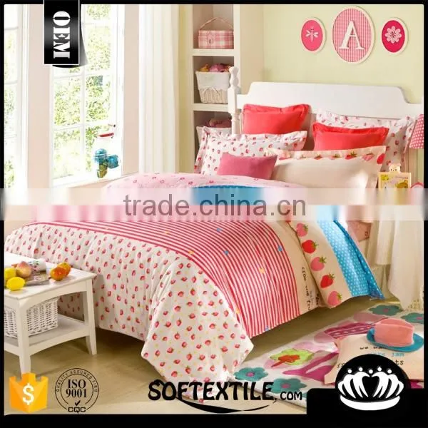 Polycotton Embroidery Duvet Cover Set