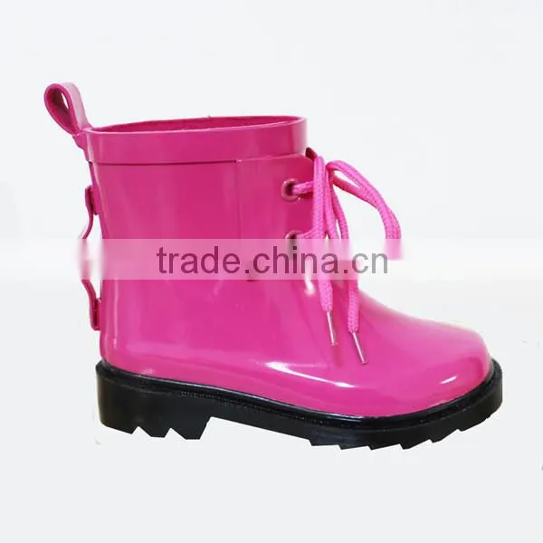 Factory Best Price Customized Wholesale Antiskid Vulcanized Good Quality Pure Wellington Garden Boots