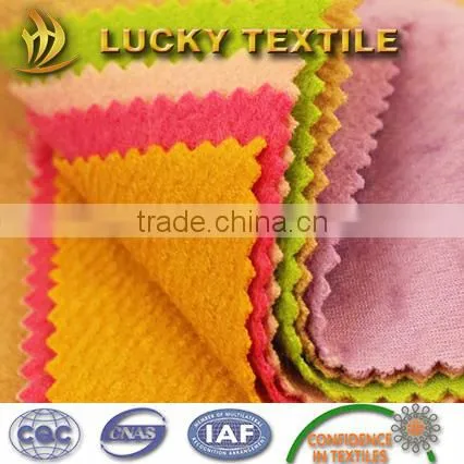 Polyester wool blend clothing fabric
