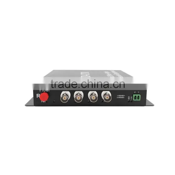 4 Channel HD-CVI Video Compatible HDCVI Optical Converter photo-3