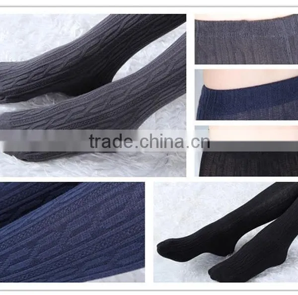 Winter Women Thick Fleece Lined Leggings Thermal Fur Tights Leggings photo-4