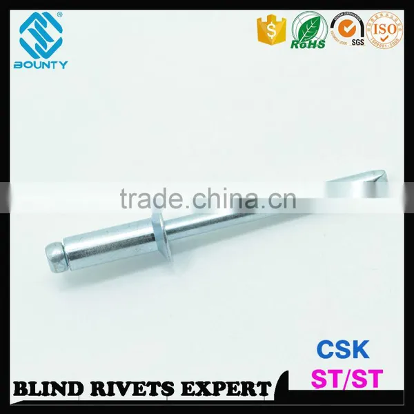 ISO 15980 STEEL BODY STEEL MANDREL COUNTERSUNK STEEL BLIND RIVETS photo-3
