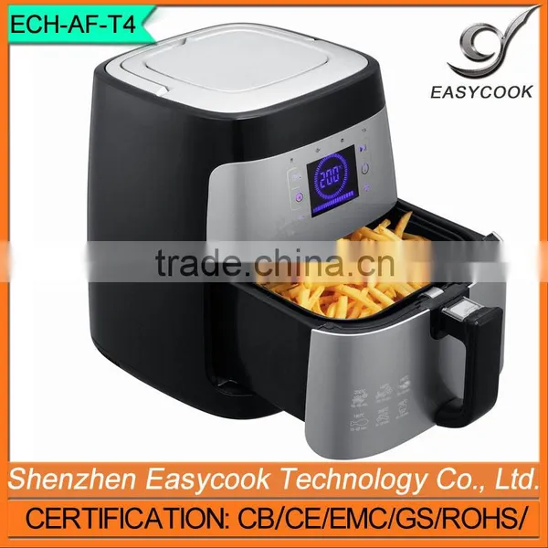 Propane Free Standing Electric Round Built in Outside Corn Dog Big Falafel Lcd Display Deep Fryer Without Oil Professional photo-6