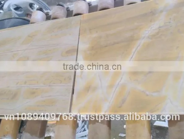Vietnam Wood Marble Tile Yellow photo-4