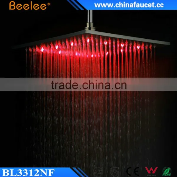 12 Inch Bathroom Led Shower Head Water Saving Rain Shower Head photo-2