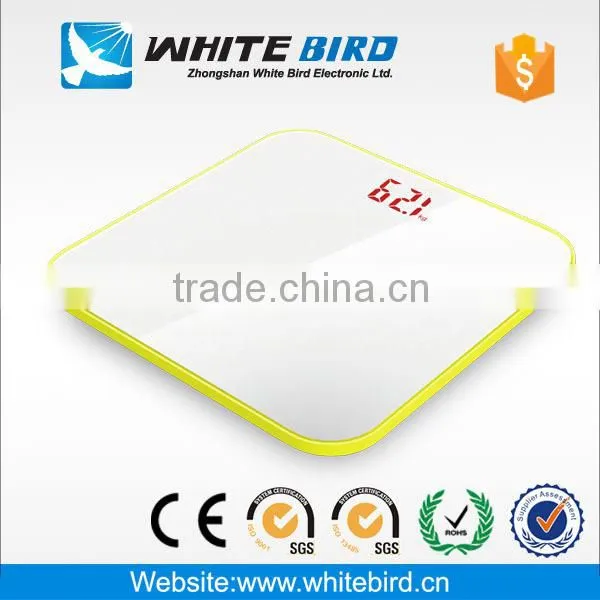 New Product 2016 Electronic Glass Digital LED Personal Weighing Scale 150kg photo-3