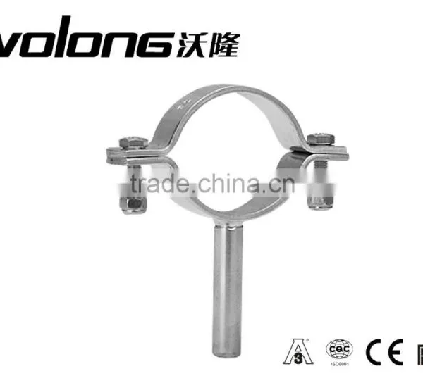 304 201 Stainless Steel Pipe Clamp Pipe Holder photo-2