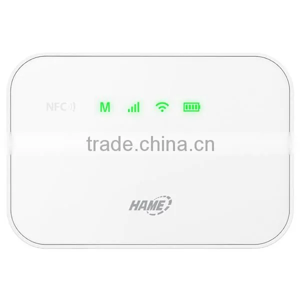 Pocket 3G HSPA+ SIM Card Router With 5200mAh Power Bank Hame A19 With NFC Fast Wifi Connection photo-2