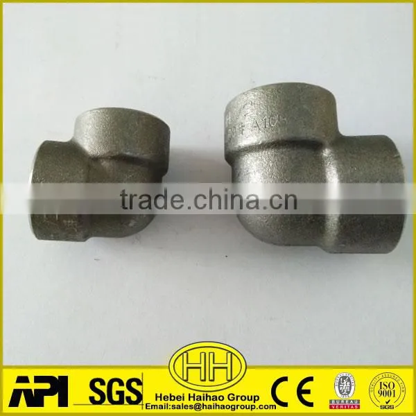 Haihao 1/2 Inch 3000LBS ASTM A105 Threaded Pipe 90 Degree Elbows photo-5