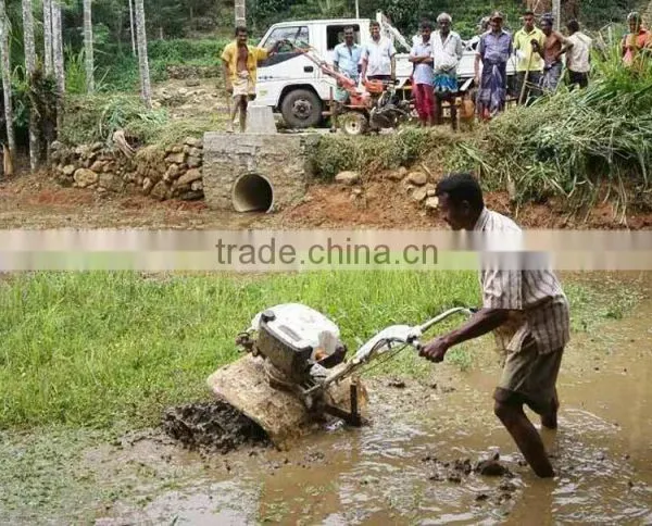 China Tennma Machinery Agrikola Tractor Rotary Plow Used in Rice Paddy Soil Mixer for Sale photo-3