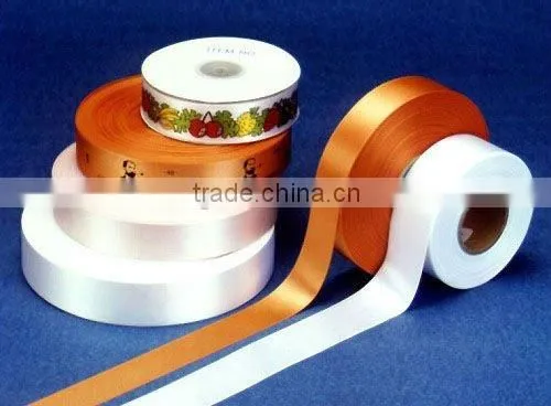 Double Face Printed Woven Barcode Label