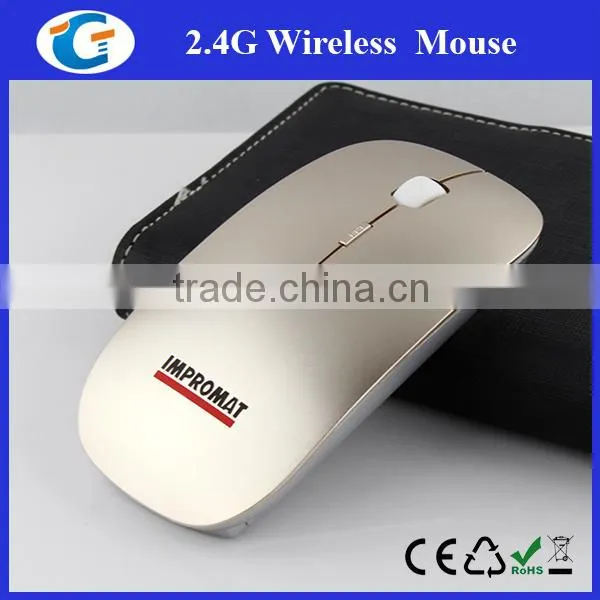 Slim Wireless Laptop 2.4Ghz Optical Mouse photo-6