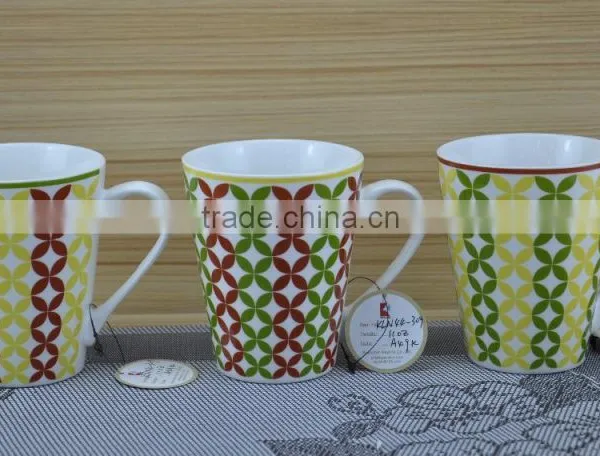 11OZ Silly Dog Full Decal Print Coffee Cups, Shiny Surface New Bone China Mug, KL5004-10303 photo-5