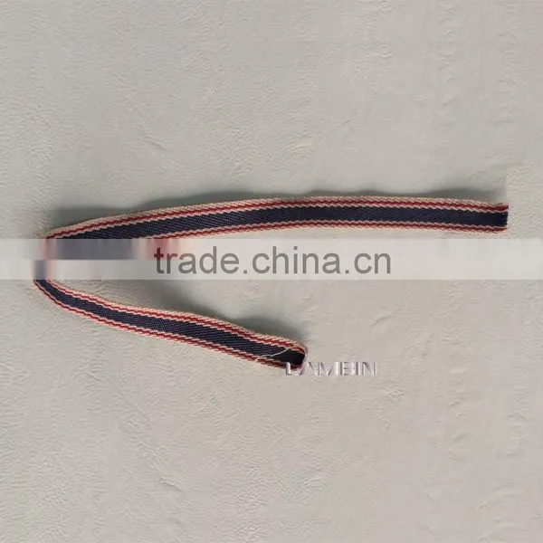 China Lambin Safe Jacquard Letter Round Rayon Webbing Rope photo-3