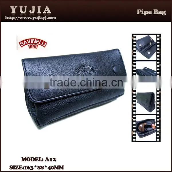 Guangzhou Yujia Leather Smoking Pipe Bag Tobacco A12