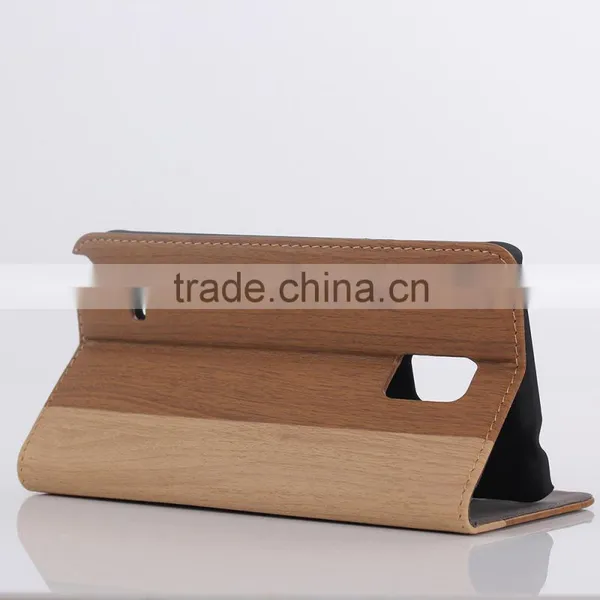 2014 New Products Wooden Leather Case for Samsung Galaxy Note 4,wooden Case for Iphone 6 Plus D0159 photo-6