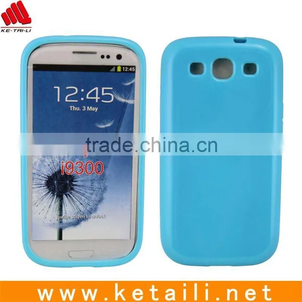 Silicone Phone Shell for Samsung Galaxy S3 Silicone Mobile Casing