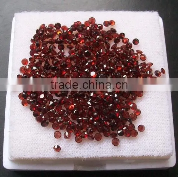 Best Collection Gemstones Loose Round Cut Garnet Gemstones AAA Quality Gemstone photo-2