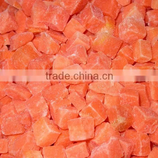 IQF CARROT DICED, FROZEN VEGETABLES,FROZEN FOOD