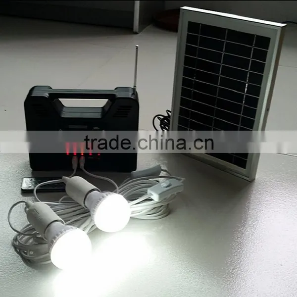 Solar Power Home Lighting System Lamp for Indoor Use photo-2