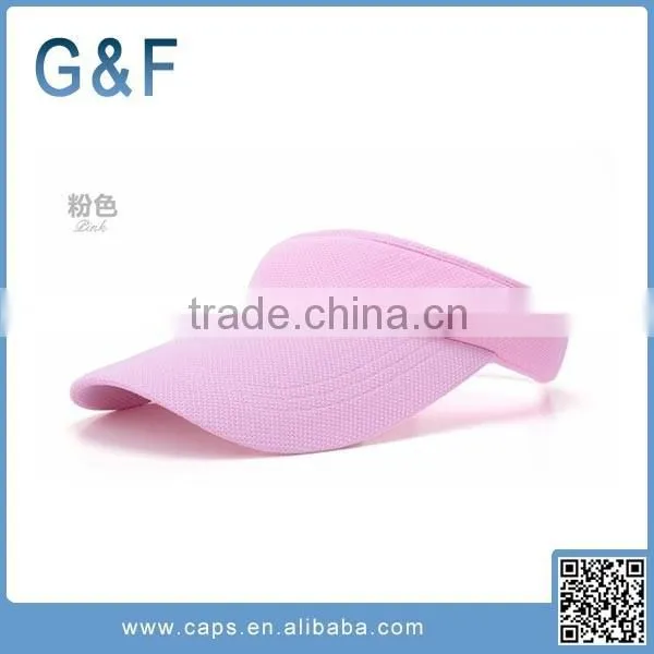 Summer Outdoor Cheap Plastic Sun Visor Cap Wholesale photo-2