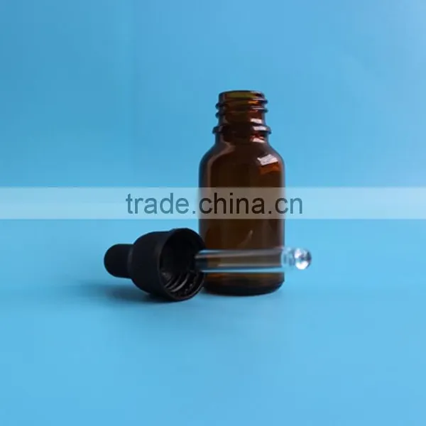 15ml Amber Glass Essential Oil Bottle in Stock, 0.5 oz Glass Essential Oil Bottle photo-3