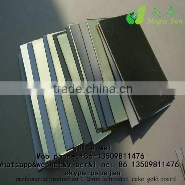 1.5mm Golden Decorative Cake Boards/2mm Golden Cakeboards photo-5