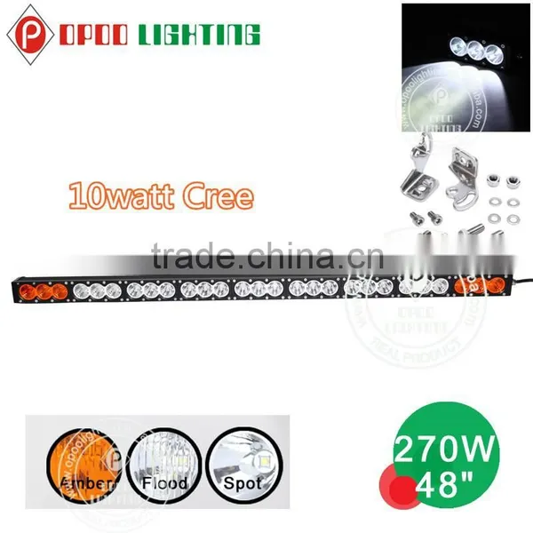 High Quality Single Row Led Light Bar,48'' 270w Single Row Led Light Bar