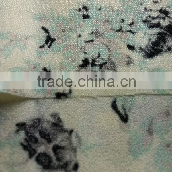 100% Polyester Print Bright Fabric for Lady Dress photo-2
