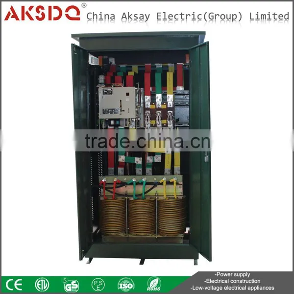 Hot Full Copper Coal Mines SBW-F 3 Phase Subtone Automatic Compensation Power Line Voltage Stabilizer Winging LiuShi YueQIing photo-6