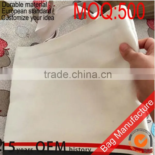 Custom Promotional Recyclable Cotton Canvas Bag photo-5
