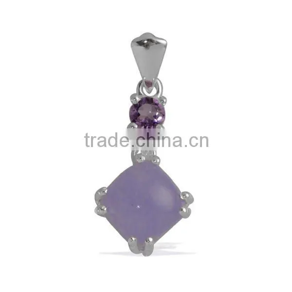 Wholesale 925 Sterling Silver Pendants, Natural Gemstone Pendants