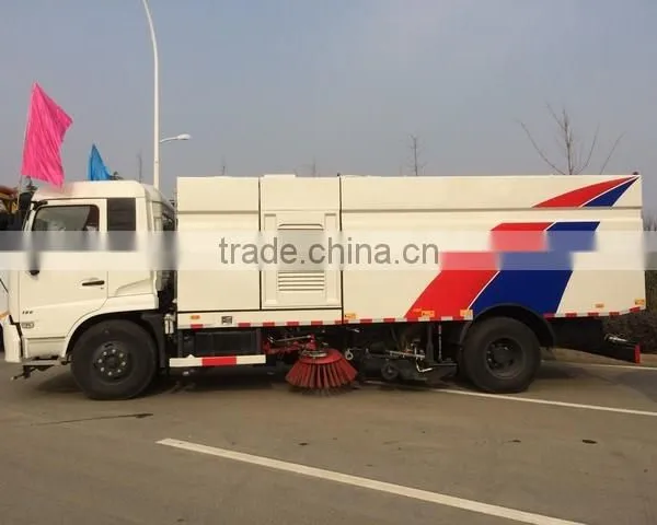 High Quality Dongfeng 7m3 Street Sweeper Truck,street Cleaning Machine photo-2