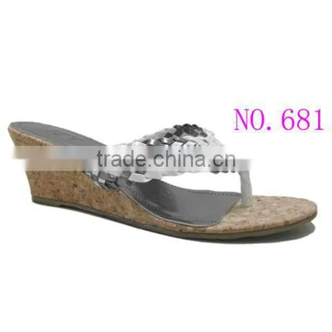 Women Sexy Low Heel Wedge Shoes Comfortable Lady Summer Sandals