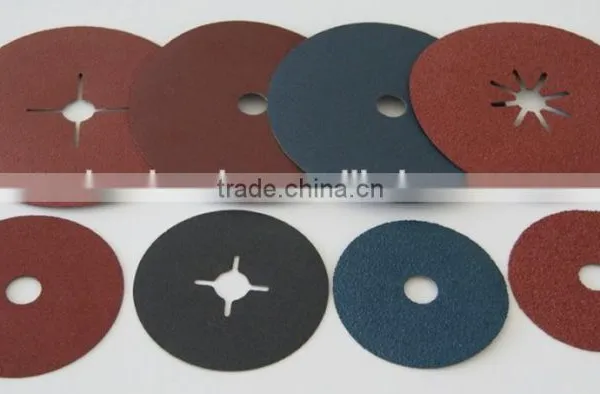Aluminium Oxide Fiber Sanding Disc for Ship Boat & Metal photo-3