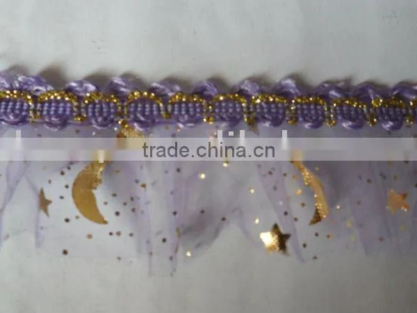 Braided Decoration Lace Trimming Fabric Tassel Fringe