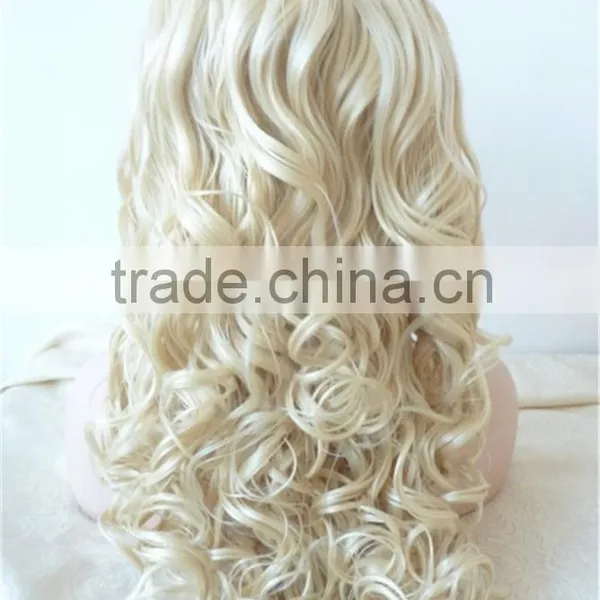 Fashion Beautiful Colorful Ombre Synthetic Hair Wig Lace Front Wig Quality Choice photo-5