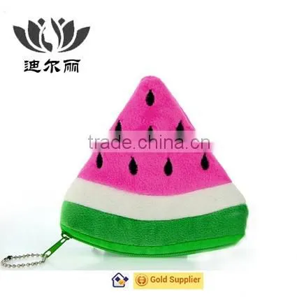 Promotional Smart Lovely Kids/Girls Fruit Plush Change Purse photo-4