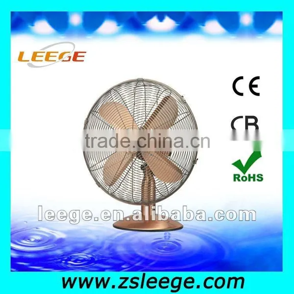 Antique classic table fan chromed fan/best table fans for sale