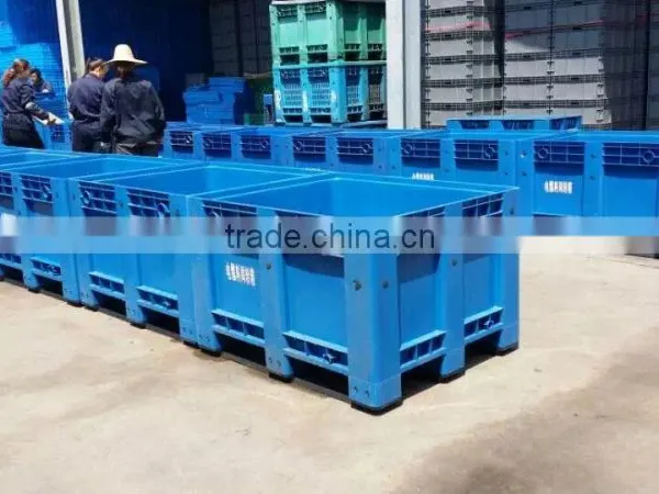 1200x1000x760mm Plastic Pallet Box for Cargo Transport photo-4