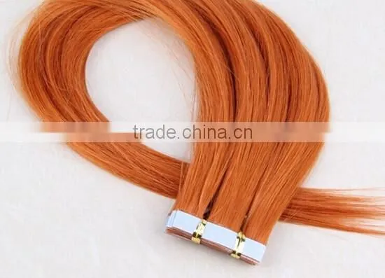 Wholesale Price 6A Grade Top Quality Brazilian Virgin Hair Double Drawn Colorful Tape Hair Extensions photo-3